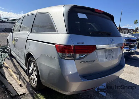 2015 Honda Odyssey Exl z USA, uszkodzony, nr VIN 5FNRL5H66FB100084